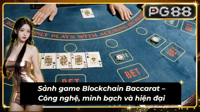 Trải nghiệm sảnh cược Blockchain Baccarat từ Live DG