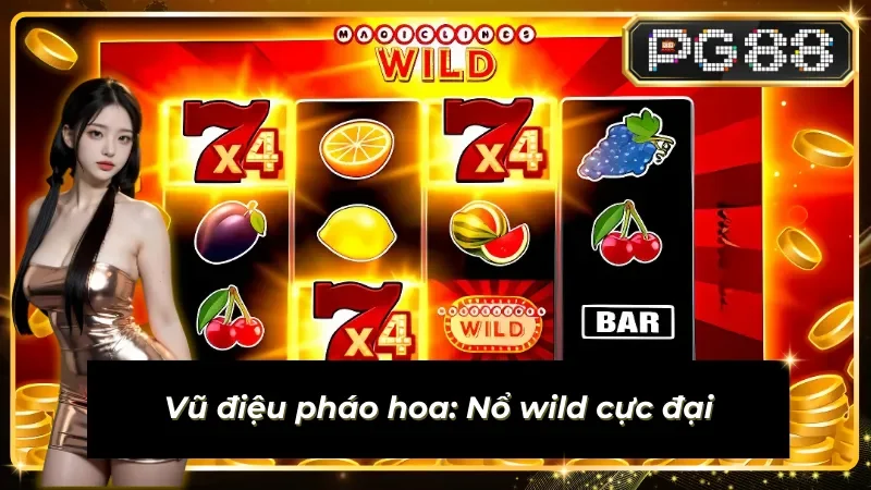 Pháo hoa wild của Pocket Games Soft: Cơn mưa thưởng rực lửa