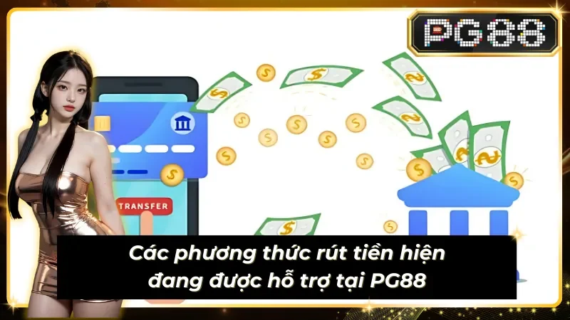 03 phương thức rút tiền PG88
