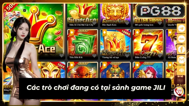 Các trò chơi đang có tại sảnh game Sub-Chess-JILI
