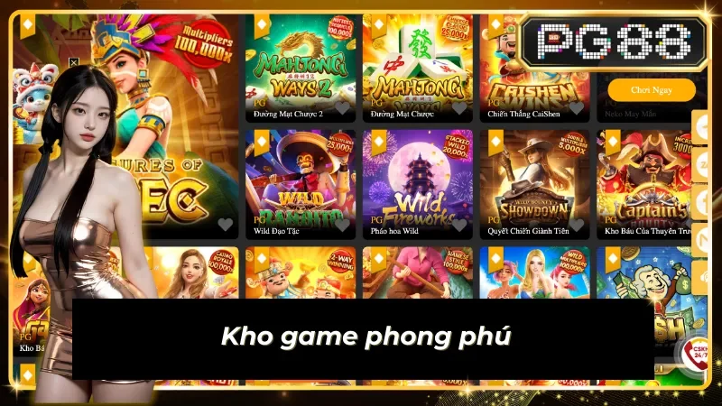 Sub egame JDB có kho game phong phú