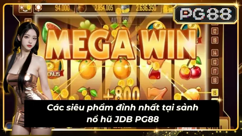 Các siêu phẩm đỉnh nhất tại Sub egame JDB PG88