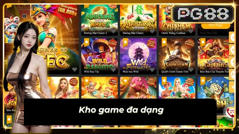 Sub egame JILI có kho game đa dạng