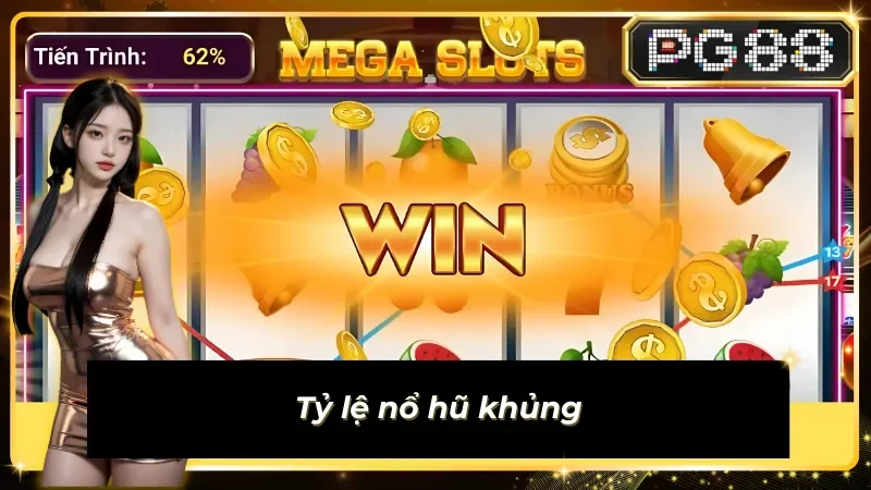 Tỷ lệ nổ hũ lớn tạo nên sức hút của sảnh sub egame pg