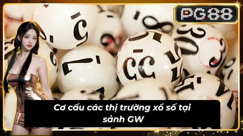 Các thị trường xổ số có mặt tại Sub-Lottery-GW