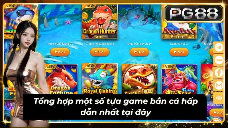 Một số tựa game bắn cá hấp dẫn nhất tại Sub-mpg-mg